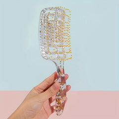 Glittery Hair Styling Brush Wet/Dry Hair Comb