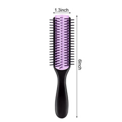 Curly Hair Styling Brush: Detangle, Shape, Define Curls