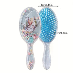Cartoon Air Cushion Comb Oval Massage Hair Brush