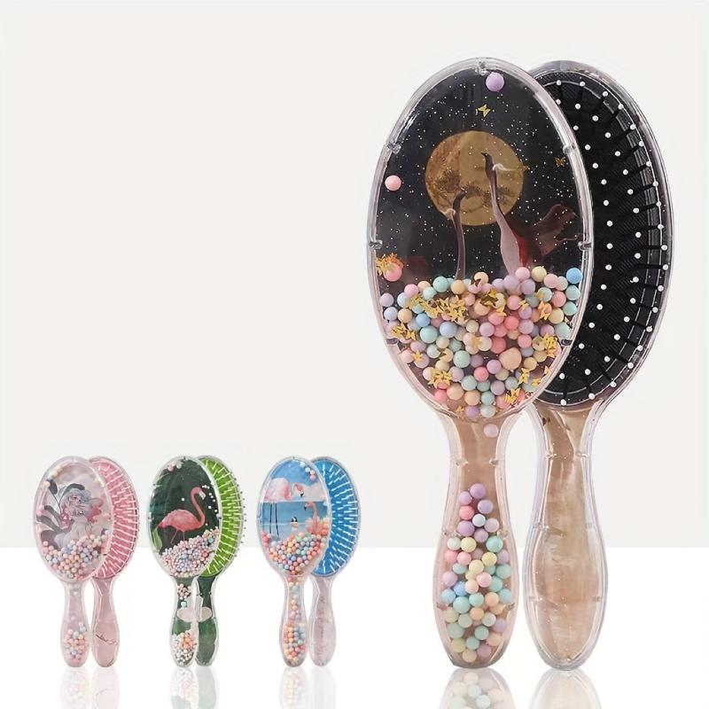 Cartoon Air Cushion Comb Oval Massage Hair Brush