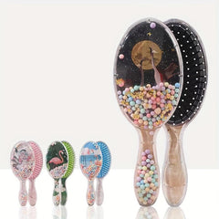 Cartoon Air Cushion Comb Oval Massage Hair Brush
