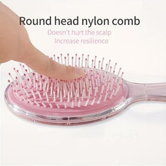 Cartoon Air Cushion Comb Oval Massage Hair Brush