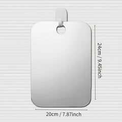 Shaving Mirror with Suction Cups for Shower Makeup Lightweight Washroom Travel
