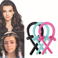 Heatless Curling Iron Headband Soft Spiral Curler Styling
