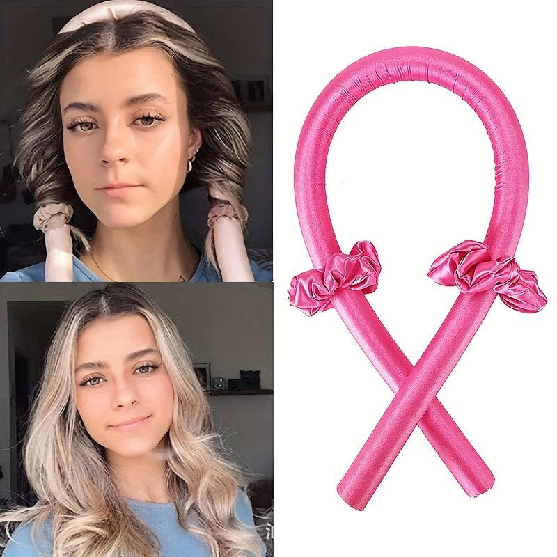 Heatless Curling Iron Headband Soft Spiral Curler Styling