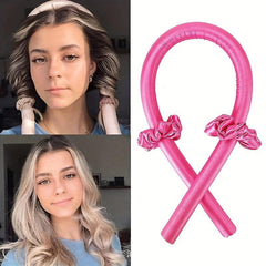 Heatless Curling Iron Headband Soft Spiral Curler Styling