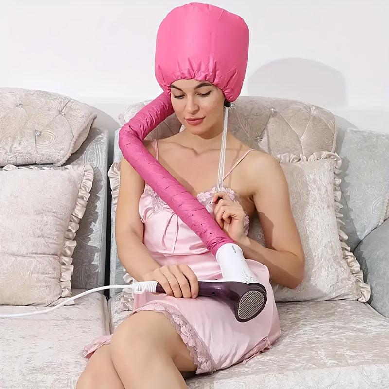 Soft Bonnet Hair Dryer Attachment For Hair Care