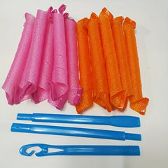 Spiral Hair Curlers No Heat Curlers Heatless Spiral Curlers DIY Styling Kit