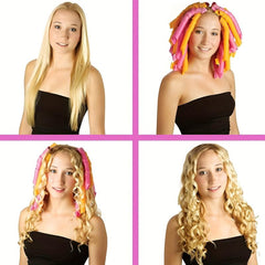 Spiral Hair Curlers No Heat Curlers Heatless Spiral Curlers DIY Styling Kit