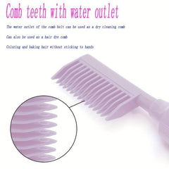 Hair Dyeing Bottle With Comb Hair Dye Applicator Bottle