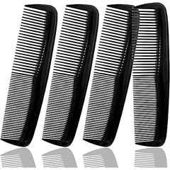 4pcs Fine Tooth Comb Hairdressing Brush Anti Static Hair Styling Comb