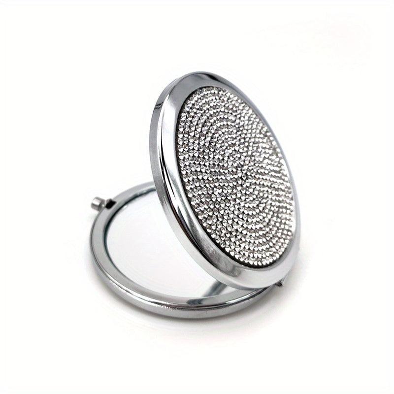 Mini Double Sided Foldable Mirror for Makeup & Travel