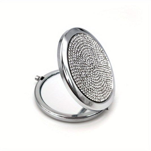 Mini Double Sided Foldable Mirror for Makeup & Travel