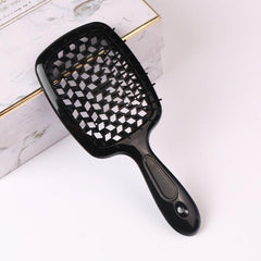 Hollow Out Hairdressing Comb Anti Static Detangling Hair Brush