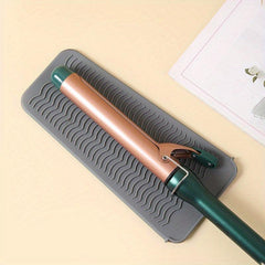 Heat Resistant Mat Silicone Pouch For Flat Iron Hair Straightener Curling Iron