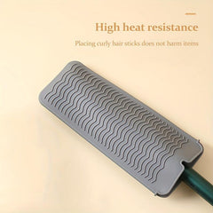 Heat Resistant Mat Silicone Pouch For Flat Iron Hair Straightener Curling Iron