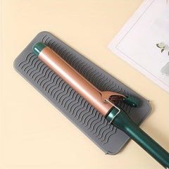 Heat Resistant Mat Silicone Pouch For Flat Iron Hair Straightener Curling Iron