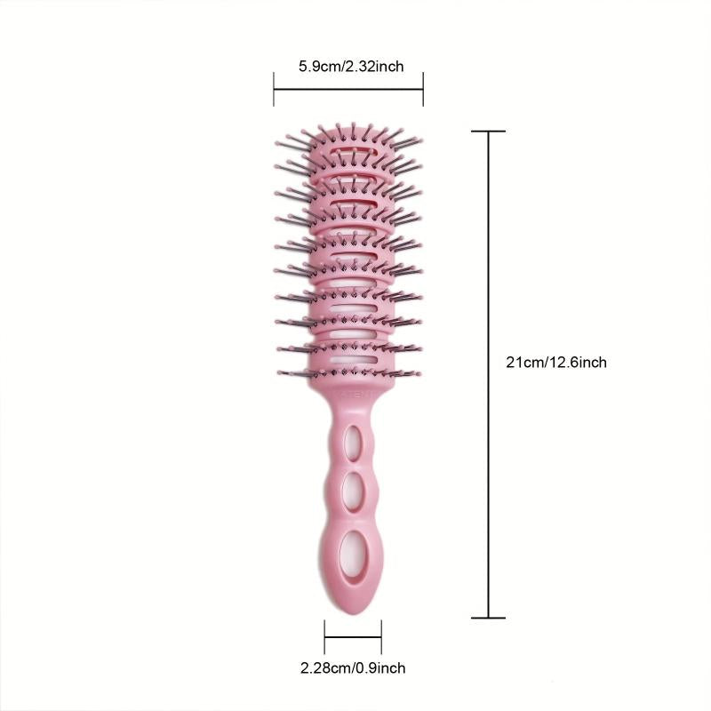 Anti Static Hair Brush Vented Scalp Massage Tool Wet Dry Hair Styling Brush