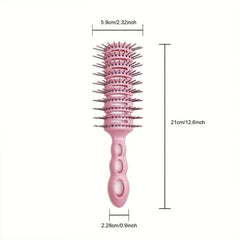 Anti Static Hair Brush Vented Scalp Massage Tool Wet Dry Hair Styling Brush