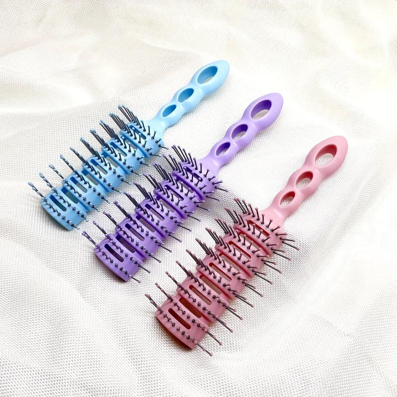 Anti Static Hair Brush Vented Scalp Massage Tool Wet Dry Hair Styling Brush