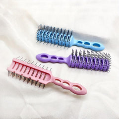 Anti Static Hair Brush Vented Scalp Massage Tool Wet Dry Hair Styling Brush