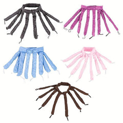 No Heat Silk Ribbon Hair Rollers for Long Hair