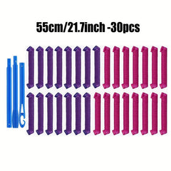Magic Hair Curlers Portable Heatless Spiral Rollers DIY Styling Kit