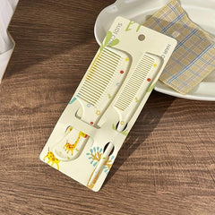 Girls' Hair Comb Set - Portable Anti Static Hair Care Gift