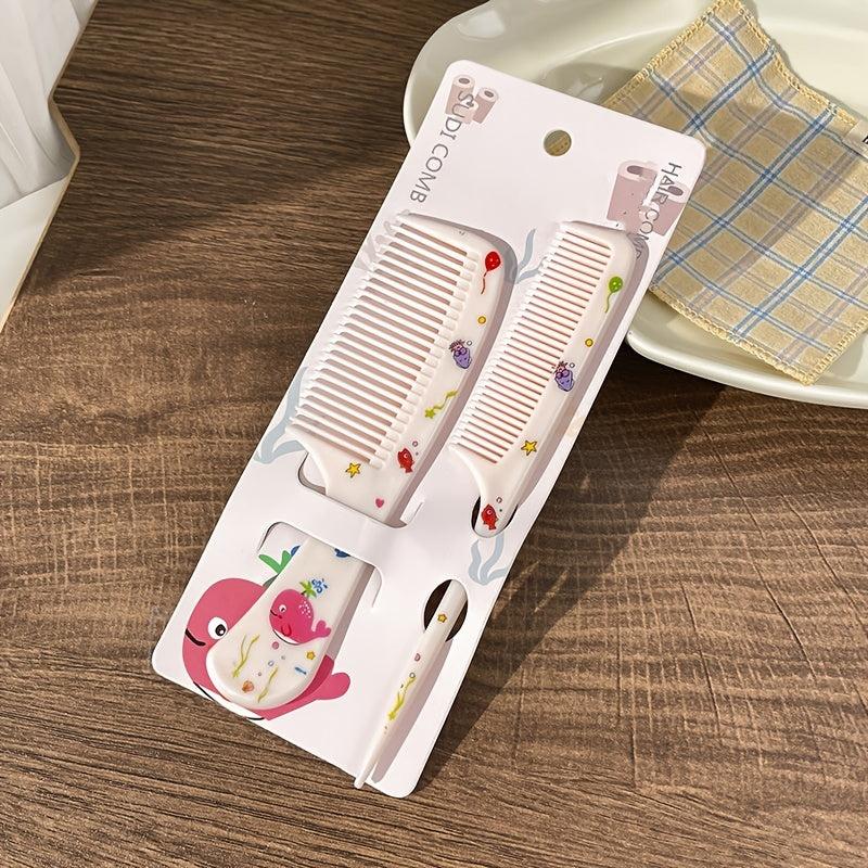Girls' Hair Comb Set - Portable Anti Static Hair Care Gift