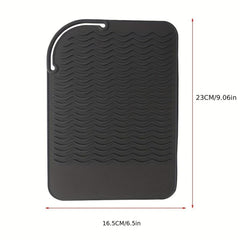 Heat Resistant Mat & Gloves for Hair Styling Tools - Protect Hair & Hands