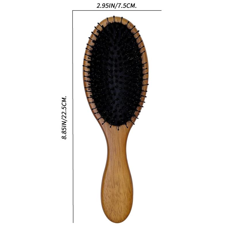 Wooden Air Cushion Comb Anti Static Scalp Massage Hairdressing Comb