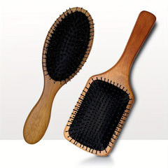 Wooden Air Cushion Comb Anti Static Scalp Massage Hairdressing Comb