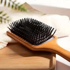 Wooden Air Cushion Comb Anti Static Scalp Massage Hairdressing Comb