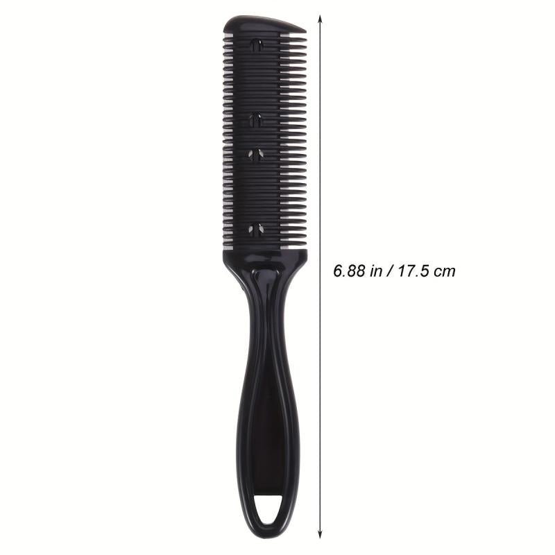 Professional Razor Hair Comb & Double Edge Thinning Scissors Set