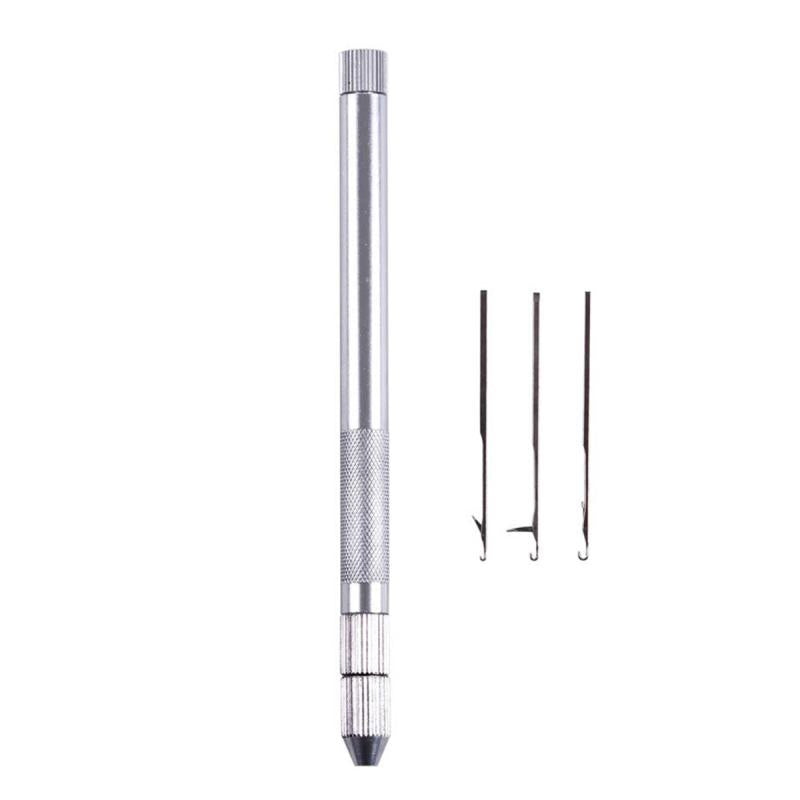 Hair Extension Tools Set: Knitting Needles, Bead Holder, Lace Wig Making
