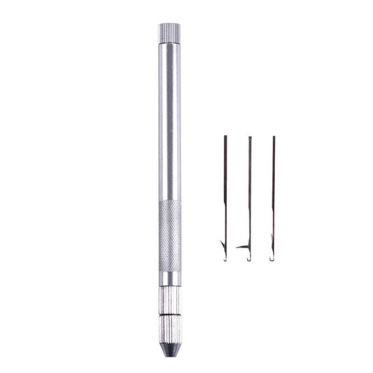 Hair Extension Tools Set: Knitting Needles, Bead Holder, Lace Wig Making