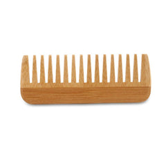 Natural Bamboo Wide Tooth Comb Detangling Comb Anti Static Hair Comb