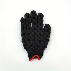 Hair Curl Sponge Glove Curly Twist Barber Styling Sponge Glove