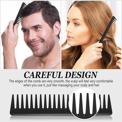 3pcs Wide Tooth Detangling Hair Comb Set