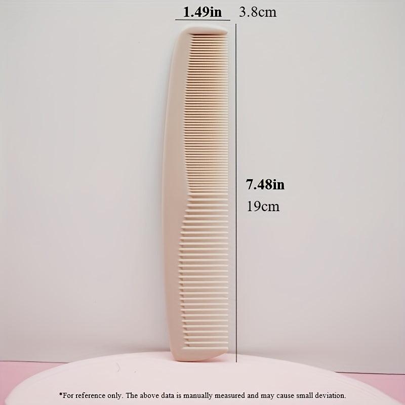 Hair Cutting Comb with Letter Print Wide and Fine Teeth for Styling