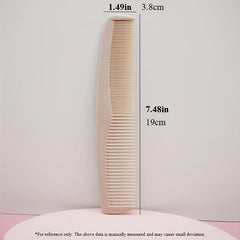 Hair Cutting Comb with Letter Print Wide and Fine Teeth for Styling