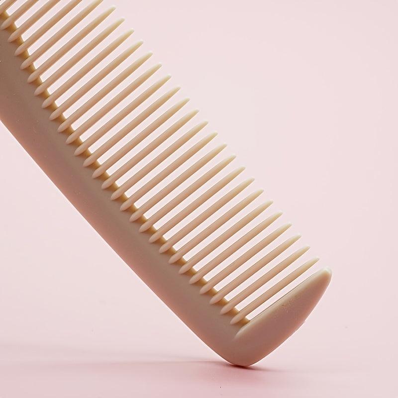 Hair Cutting Comb with Letter Print Wide and Fine Teeth for Styling