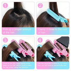 Self Grip Curl Rods for Volumizing and Styling