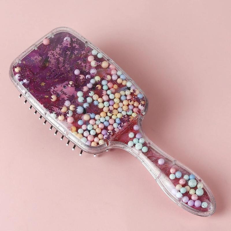 Mermaid Princess Hair Brush Soft Air Cushion Comb