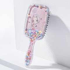 Mermaid Princess Hair Brush Soft Air Cushion Comb