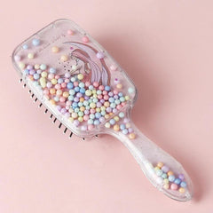 Mermaid Princess Hair Brush Soft Air Cushion Comb