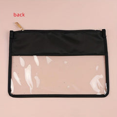Personalized Teacher's Gift Zipper Pencil Pouch with Chenille Letter Patch