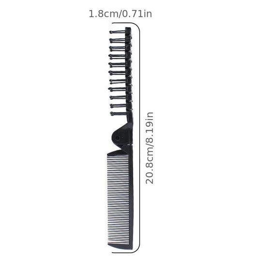 Anti-Static Folding Comb for Hair Styling and Massage