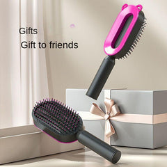 Air Cushion Comb Self Cleaning Hair Brush 3D Air Cushion Massager Brush