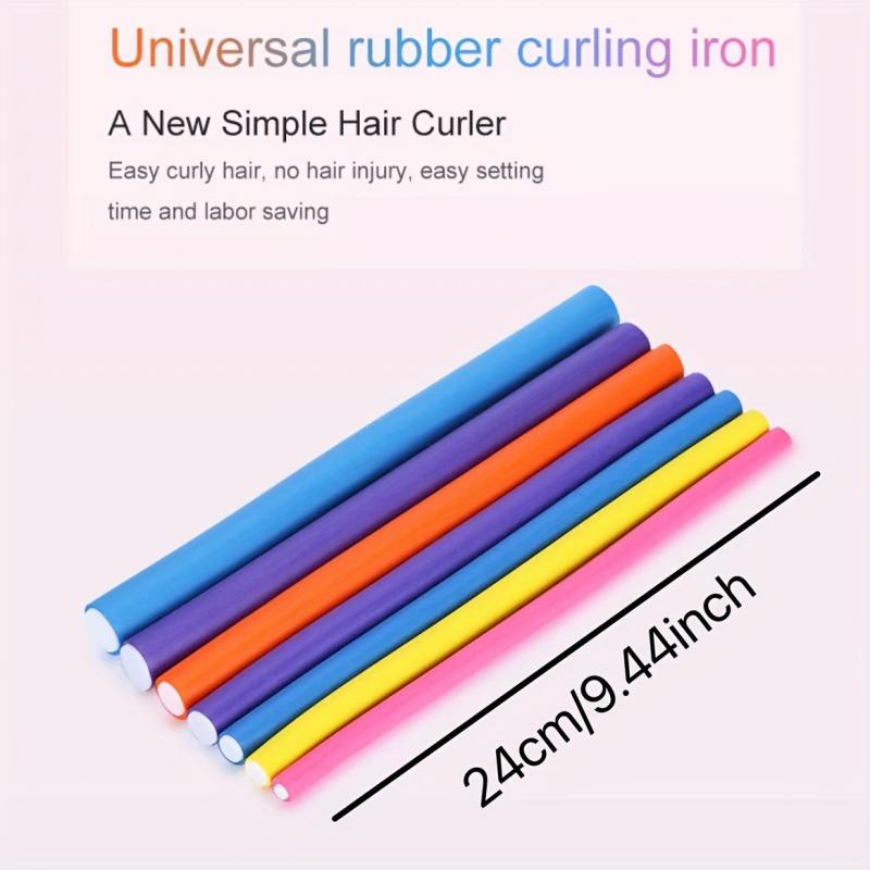 Foam Hair Curlers Rollers Set Soft Foam Styling Hair Rollers